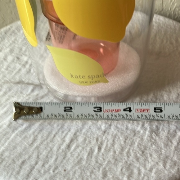 Kate Spade: Lemons Nesting Plastic Pitcher & 2 Glasses- set of 3 - Picture 13 of 16